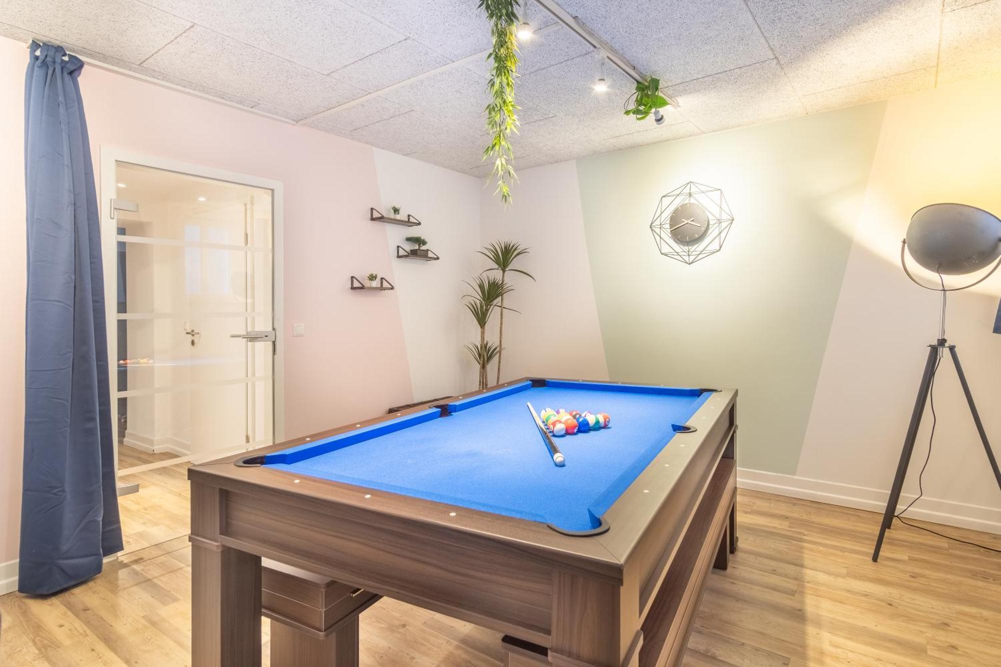 라이프치히 Pool Table Heaven, Workstation, 4K Tv, Netflix 아파트 외부 사진